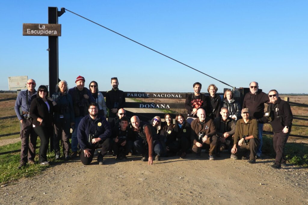 Grupo durante la excursión.